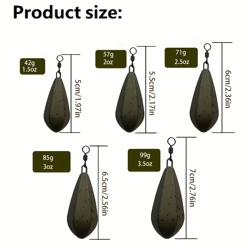 مجموعة من 4 أوزان ثقيلة لصيد ا - مراجعة Freshwater Line وسعره