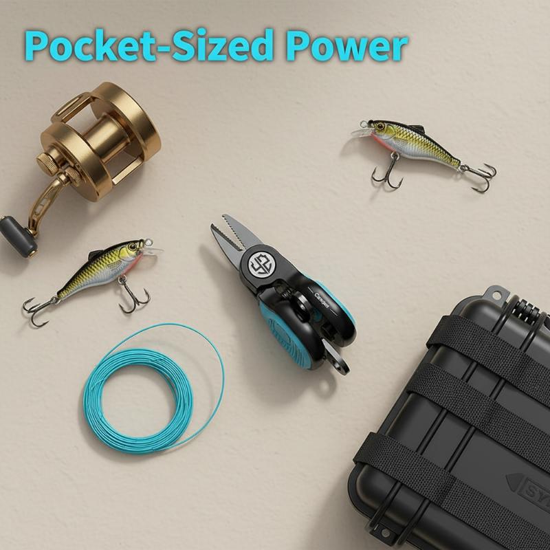 مقص صيد من الفولاذ المقاوم للص - مراجعة Fishing Line Cutter وسعره